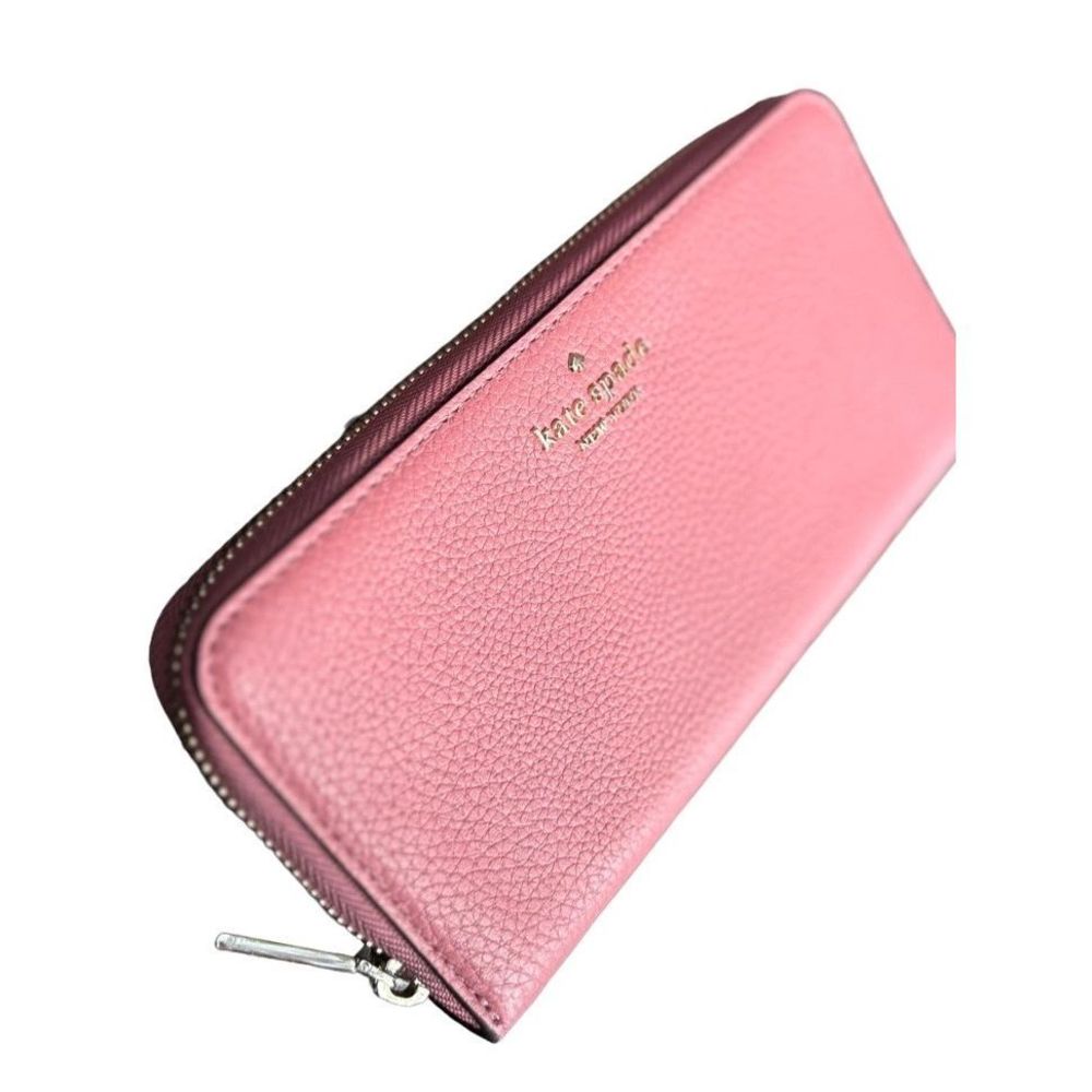 Kate Spade pebbled leather large wallet
